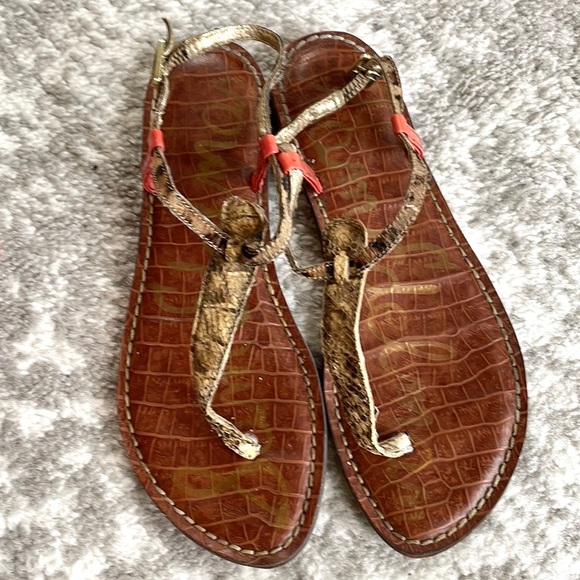 Sam Edelman t-strap sandals - Picture 2 of 7